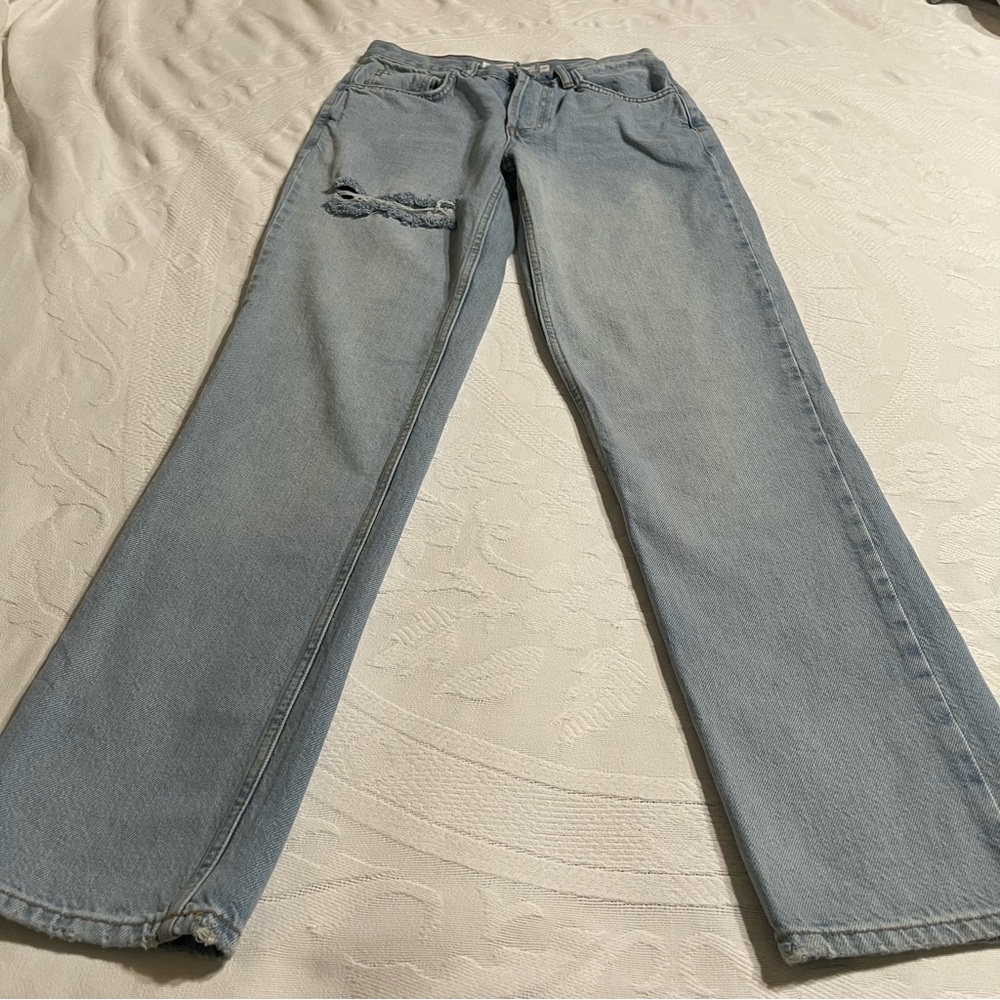 Subdued RIPPED MOM Straight Leg JEANS 28 - Picture 10 of 13